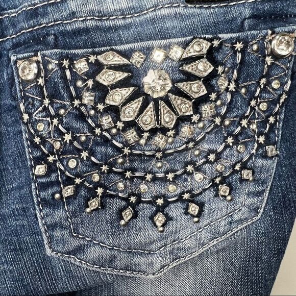 Size 25 Miss Me Signature Rise Skinny Jeans - Picture 11 of 14